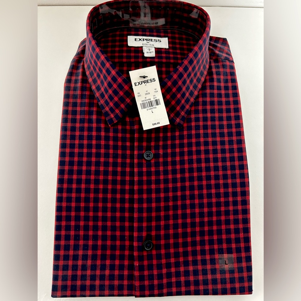 Express Dress Shirt NWT size L
